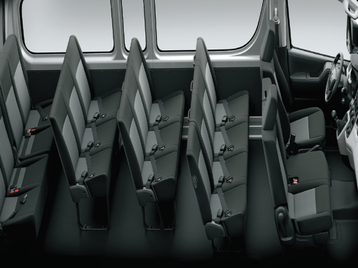 hiace passenger seats